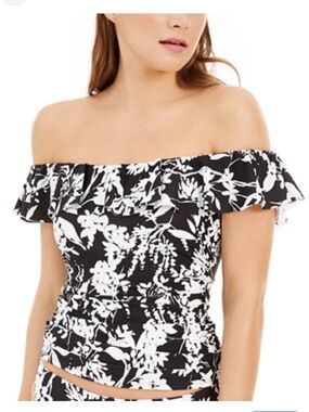 Tommy Hilfiger Off-The-Shoulder Blouse, Size SP